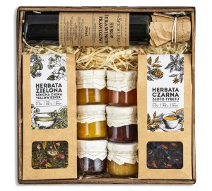 Elegancki Zestaw PREZENT na DZIEŃ KOBIET kosz zestaw dla kobiety żony mamy