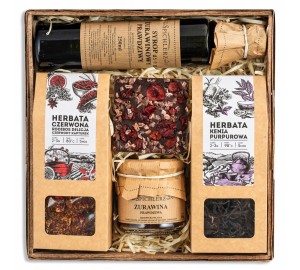 KOSZ upominkowy PREZENT na dzień kobiet słodycze dla kobiety mamy żony BOX