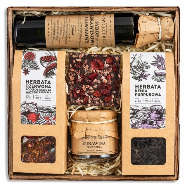 KOSZ upominkowy PREZENT na dzień kobiet słodycze dla kobiety mamy żony BOX