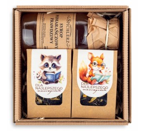 Prezent na dzień NAUCZYCIELA dla WYCHOWAWCY prezent w karbowanym kartoniku