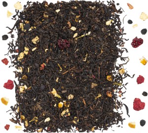 Herbata czarna Casablanca truskawka jaśmin aronia 100g Jedwabny szlak