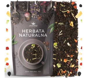 Herbata czarna Cytrynowy John trawa cytrynowa truskawka pomarańcza 80g