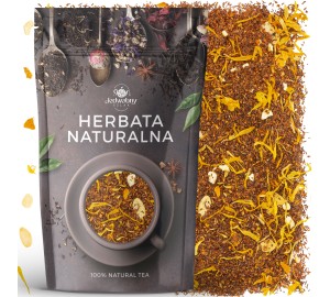 Herbata Rooibos z migdałami herbata czerwona 100g Jedwabny szlak
