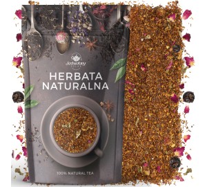 Herbata Rooibos herbata czerwona CZERWONY KAPTUREK 100g Jedwabny szlak