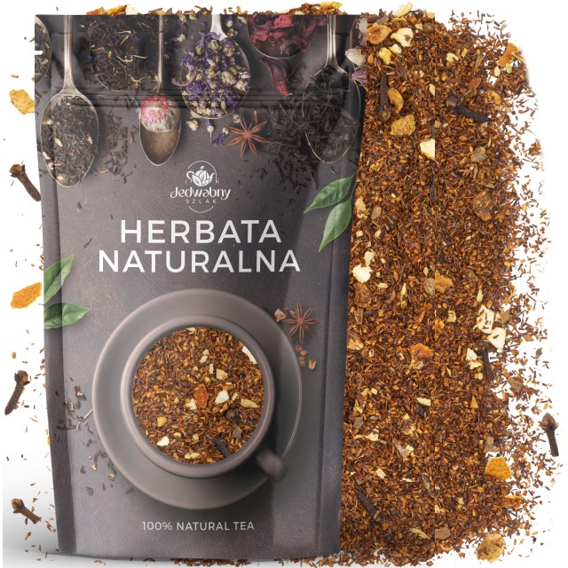 Herbata Rooibos herbata czerwona POWIEW AFRYKI 100g Jedwabny szlak
