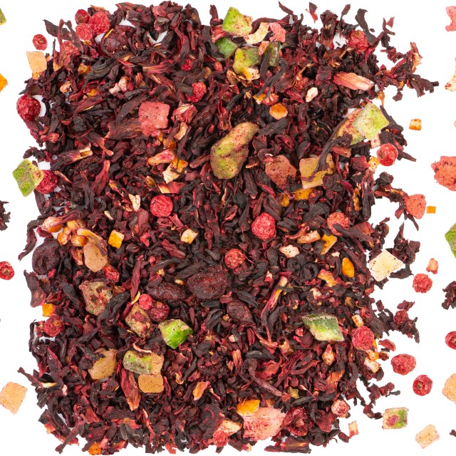 Herbata owocowa Bajkowy świat 100g DUŻO OWOCÓW hibiskus melon mango ananas