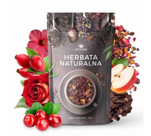 Herbata owocowa Cesarska Żurawina 100g wyjątkowy smak żurawiny i jabłka