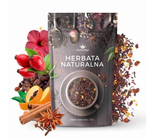 Herbata owocowa Korzenna 100g NA CIEPŁO cynamon goździk anyż HIBISKUS