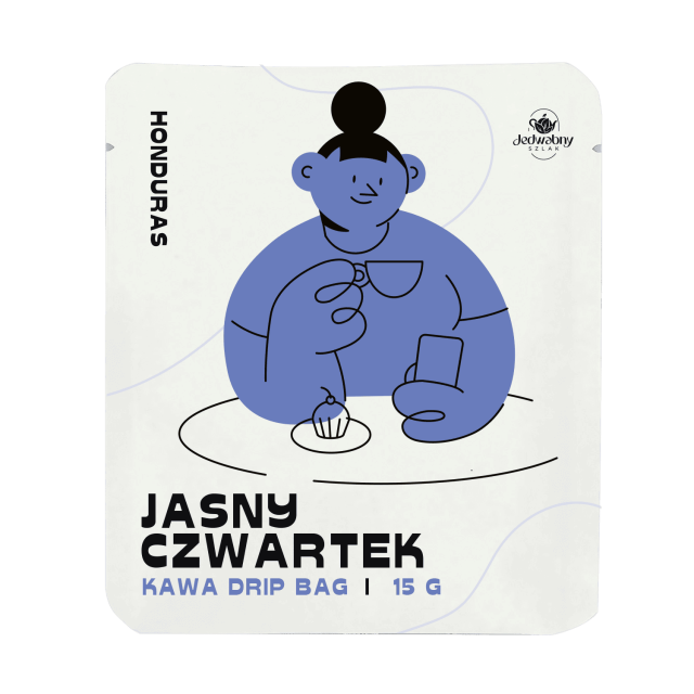 Drip Bag Honduras czwartek filtr kawa w podróż mielona aromatyczna 15g