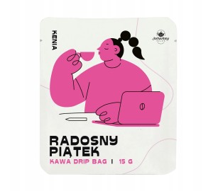 Drip Bag Kenia mielona PIĄTEK KAWA W SASZETKACH 15g