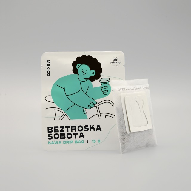 Drip Bag MEXIKO kawa w saszetkach SOBOTA kawa mielona turystyczna bagdrip 15g