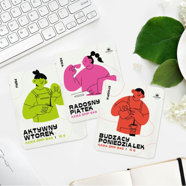 Drip Bag PERU kawa w saszetkach Coffee Kawa Wtorek 15g