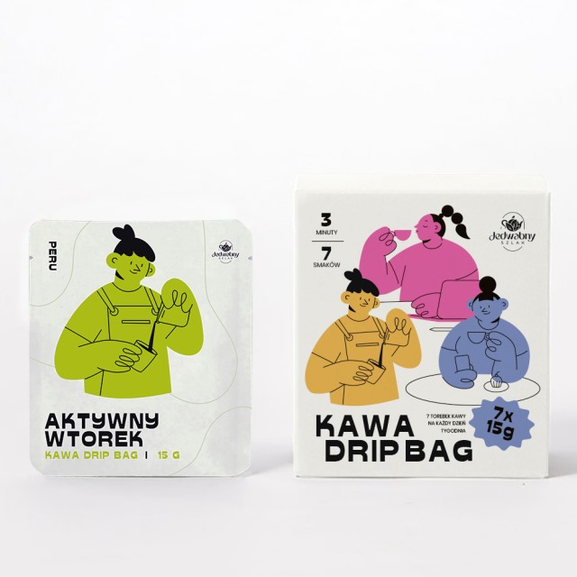 Drip Bag PERU kawa w saszetkach Coffee Kawa Wtorek 15g