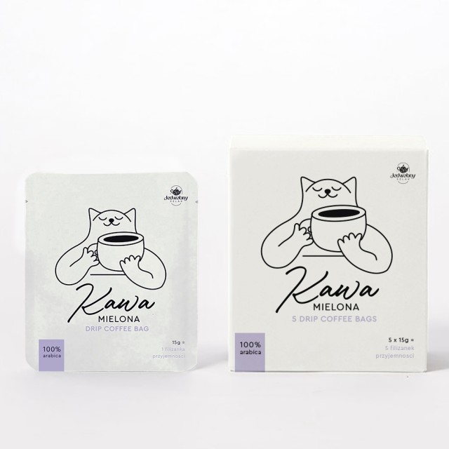 Drip Bag Arabica kawa w saszetkach kawa naturalna mielona w saszetkach 15g