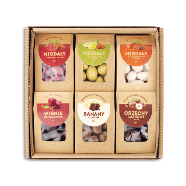 BOX SŁODYCZE zestaw PREZENT na dzień kobiet dla dziewczynek koleżanek żony