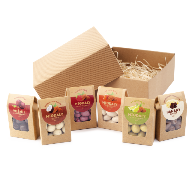 BOX SŁODYCZE zestaw PREZENT na dzień kobiet dla dziewczynek koleżanek żony