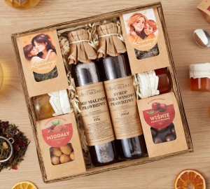 Prezent DLA MAMY słodycze ZESTAW na urodziny mamy DUŻO SKŁADNIKÓW herbata