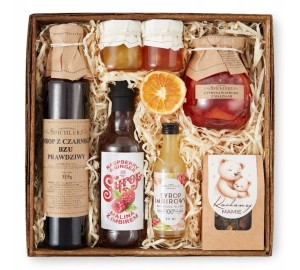 Prezent na DZIEŃ MATKI zestaw syropów DO DESERÓW do kawy HERBATA liściasta