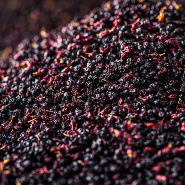 CZARNY BEZ suszony owoc cały 50g produkt polski