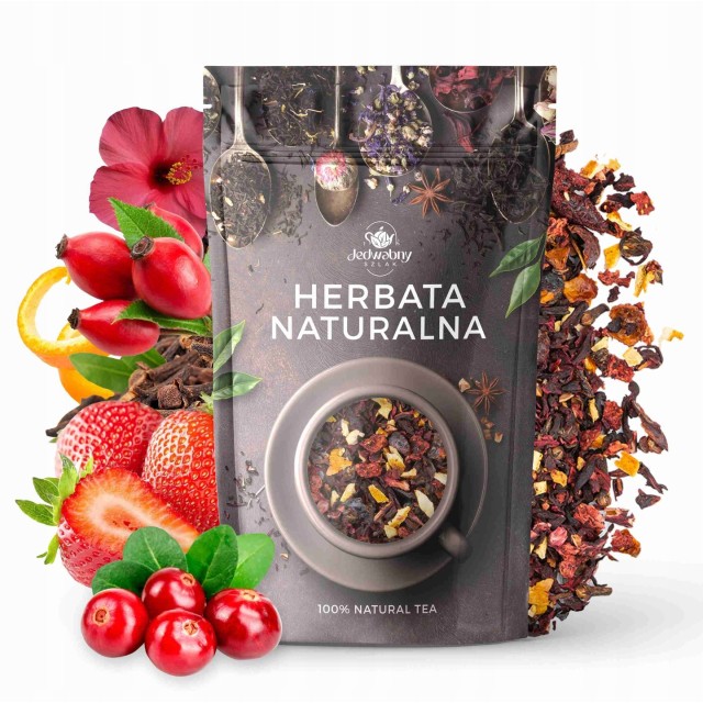 Herbata owocowa Goździki w pomarańczy 100g NATURALNE SKŁADNIKI pomarańcza