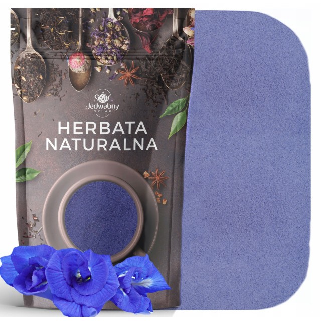 BLUE LATTE MATCHA niebieska Klitoria blue butterfly tea mielona