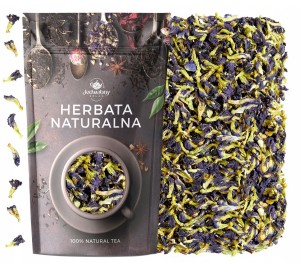 Herbata niebieska Klitoria blue butterfly tea kwiat 40g premium mocny kolor