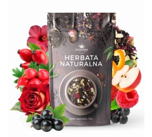 Herbata owocowa WITAMINKA hibiskus czarny bez róża porzeczka maliny tea