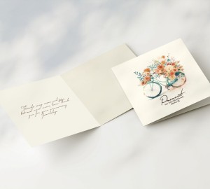 Mini kosz prezentowy karbowane pudełko