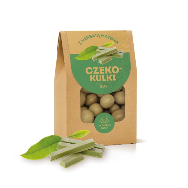 Czekokulki z herbatą Matcha 80 g