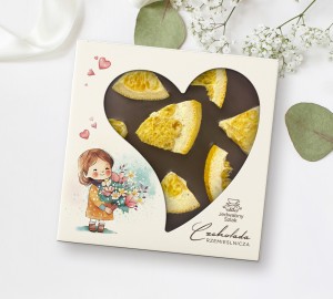 Czekolada ciemna z pomarańczą 85 g