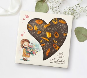 Czekolada ciemna z chili i solą morską 85 g