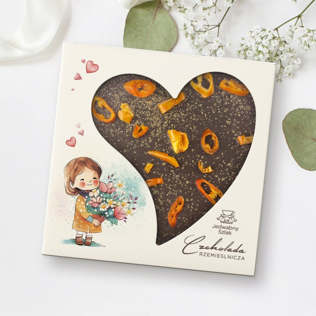 Czekolada ciemna z chili i solą morską 85 g