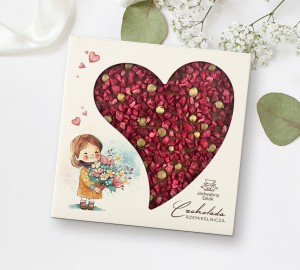 Czekolada mleczna z malinami zielonym pieprzem i cytryną 85 g