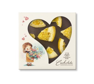 Czekolada ciemna z pomarańczą 85 g