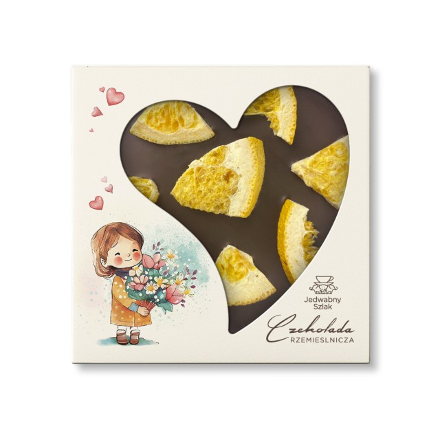 Czekolada ciemna z pomarańczą 85 g