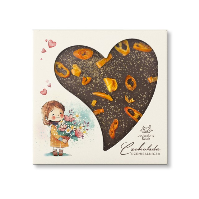 Czekolada ciemna z chili i solą morską 85 g