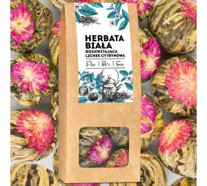 Herbata kwitnąca Lichee cytrynowa 8 szt