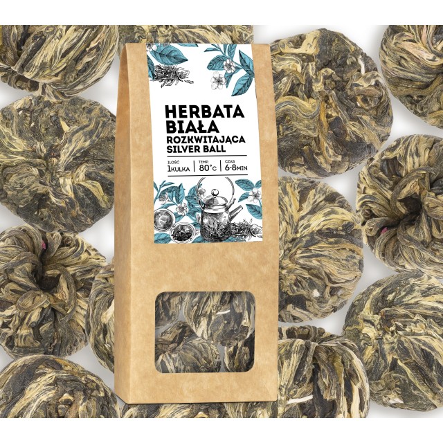 Herbata kwitnąca Silver Ball 4 szt