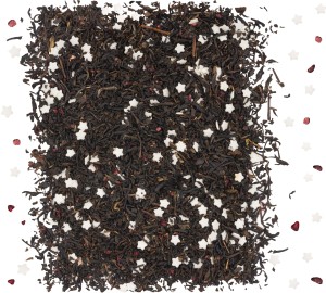 Herbata czarna Cicha noc o smaku malinowym 100g Jedwabny szlak