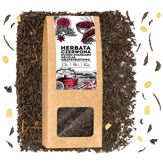 Pu-erh grapefruitowy  