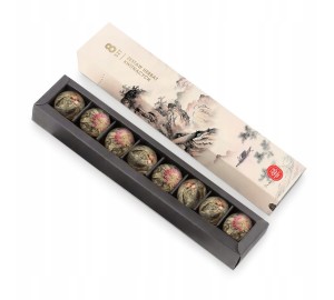 Zestaw Chińskich herbat rozkwitającyсh 8 szt