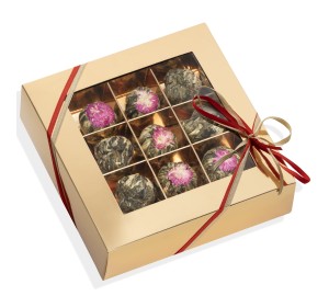 Zestaw Kwitnących herbat 9 szt PREZENT na szczególną okazję