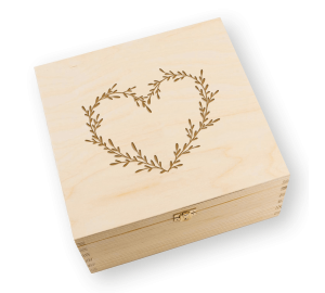 Skrzynka prezentowa z miłości zestaw pyszności