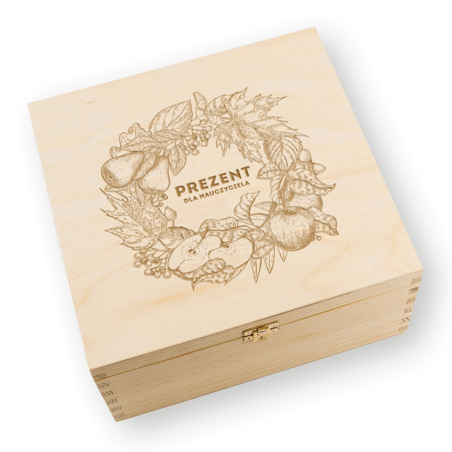 Zestaw pyszności prezent na Dzień nauczyciela