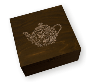 Skrzynka prezentowa zestaw pyszności herbacianych