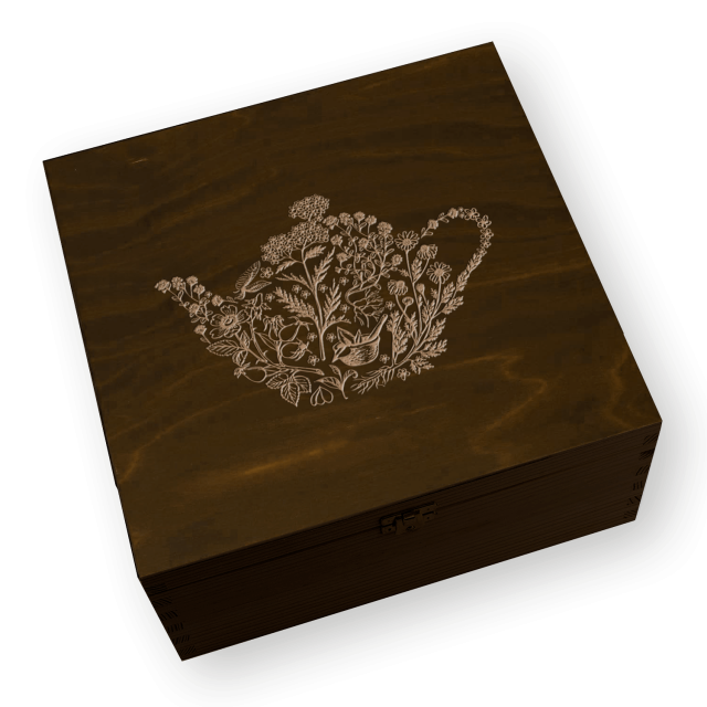 Skrzynka prezentowa zestaw pyszności herbacianych