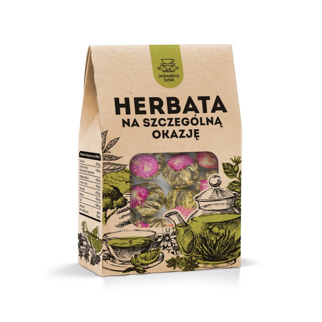 Zestaw herbat kwitnących 4 szt