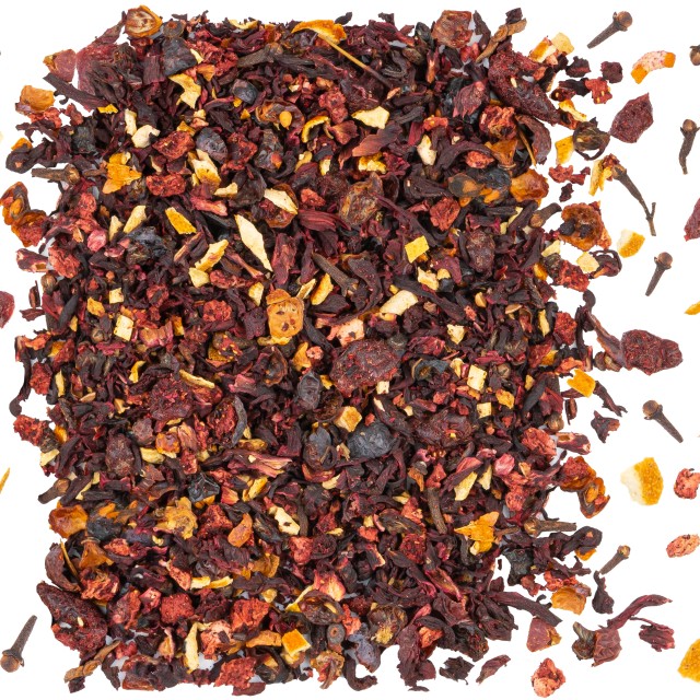 Herbata owocowa Goździki w pomarańczy 100g NATURALNE SKŁADNIKI pomarańcza