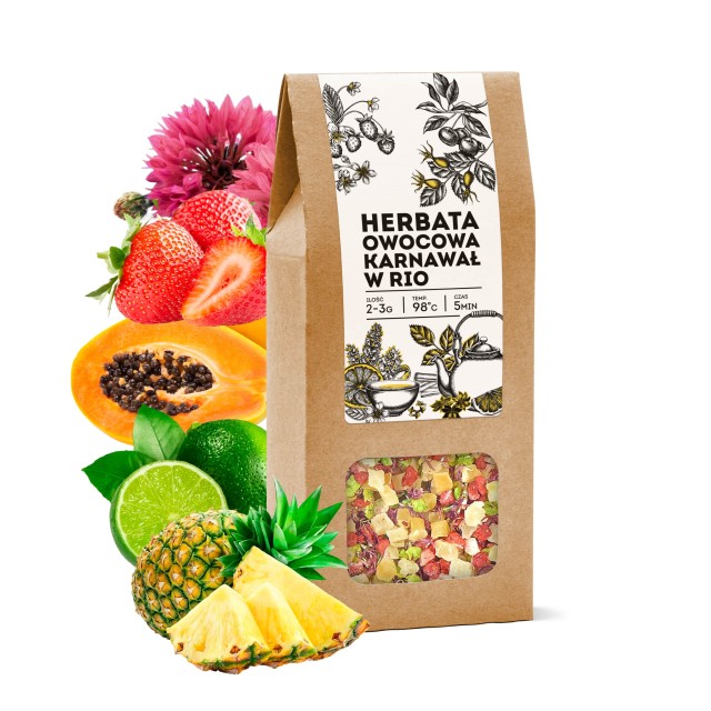 Herbata owocowa Karnawał w Rio 100 g.