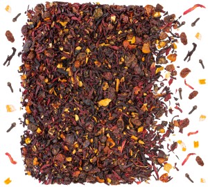 Herbata owocowa Korzenna 100g NA CIEPŁO cynamon goździk anyż HIBISKUS